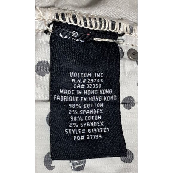 Vintage 90s Volcom Orange Tag Womens Jeans Size 9 Bootcut Denim - Picture 9 of 11